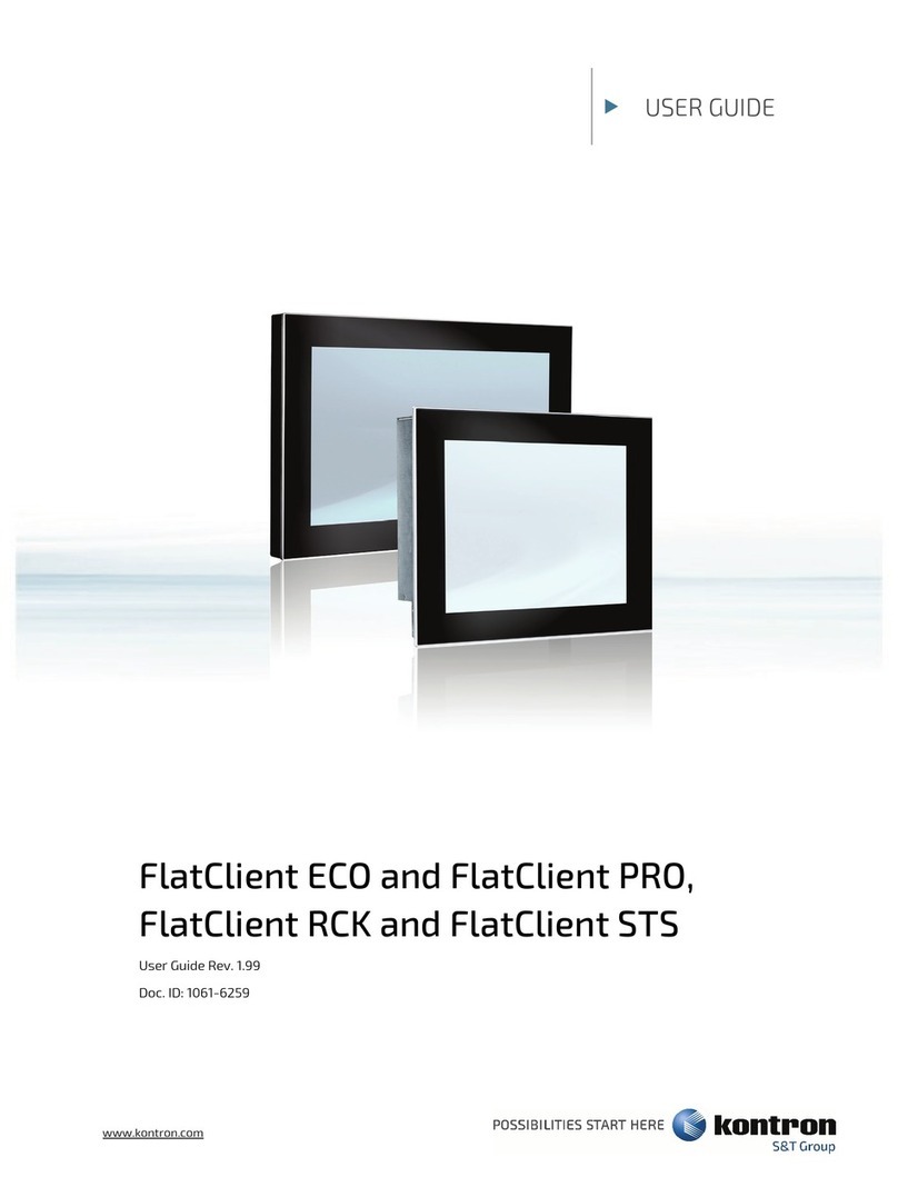 Kontron FlatClient ECO user guide