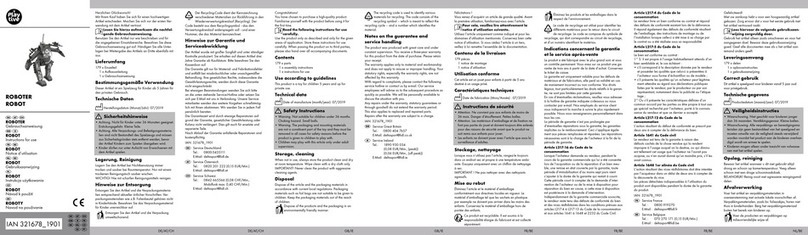 PLAYTIVE ROBOT Instructions for use