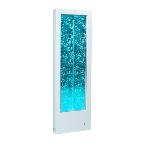 Experia IRiS LED Bubble Wall instruction manual Experia IRiS LED Bubble Wall instruction manual