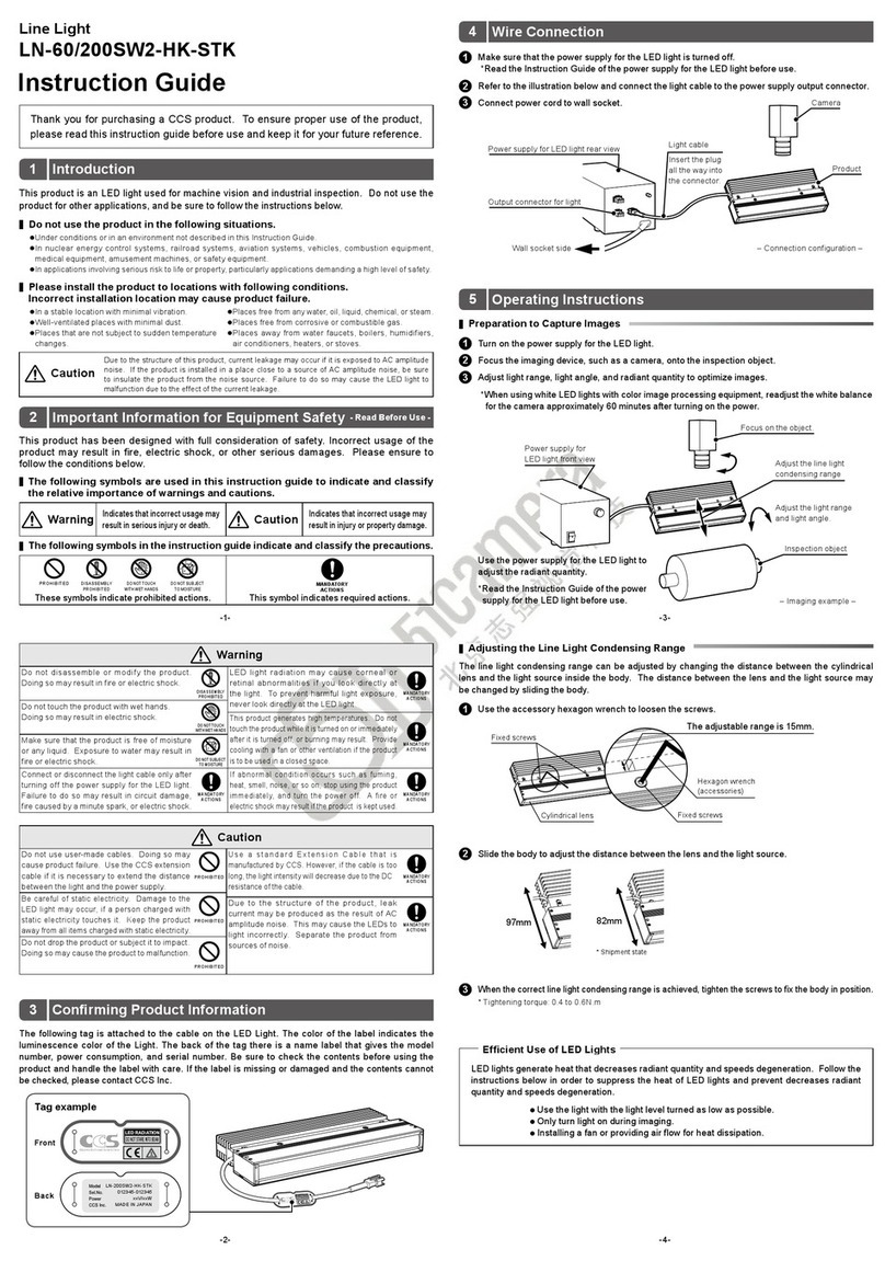CCS LN-60/200SW2-HK-STK Manual
