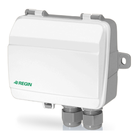Regin RCW-M Instruction