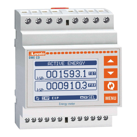 LOVATO ELECTRIC DME CD User manual