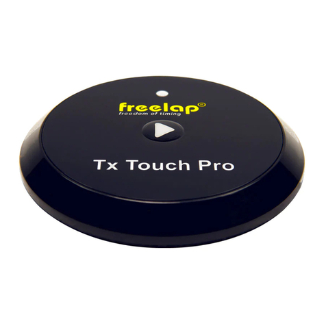 Freelap TX TOUCH PRO Instructions for use Freelap TX TOUCH PRO Instructions for use