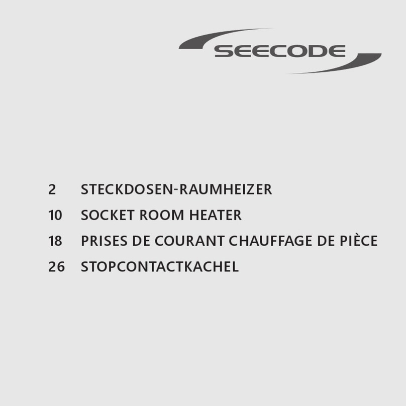 Seecode 20216 operating instructions