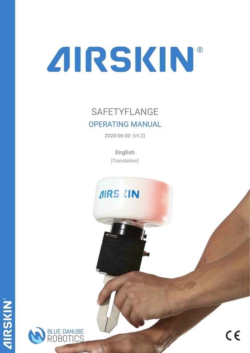 BLUE DANUBE ROBOTICS AIRSKIN operating manual