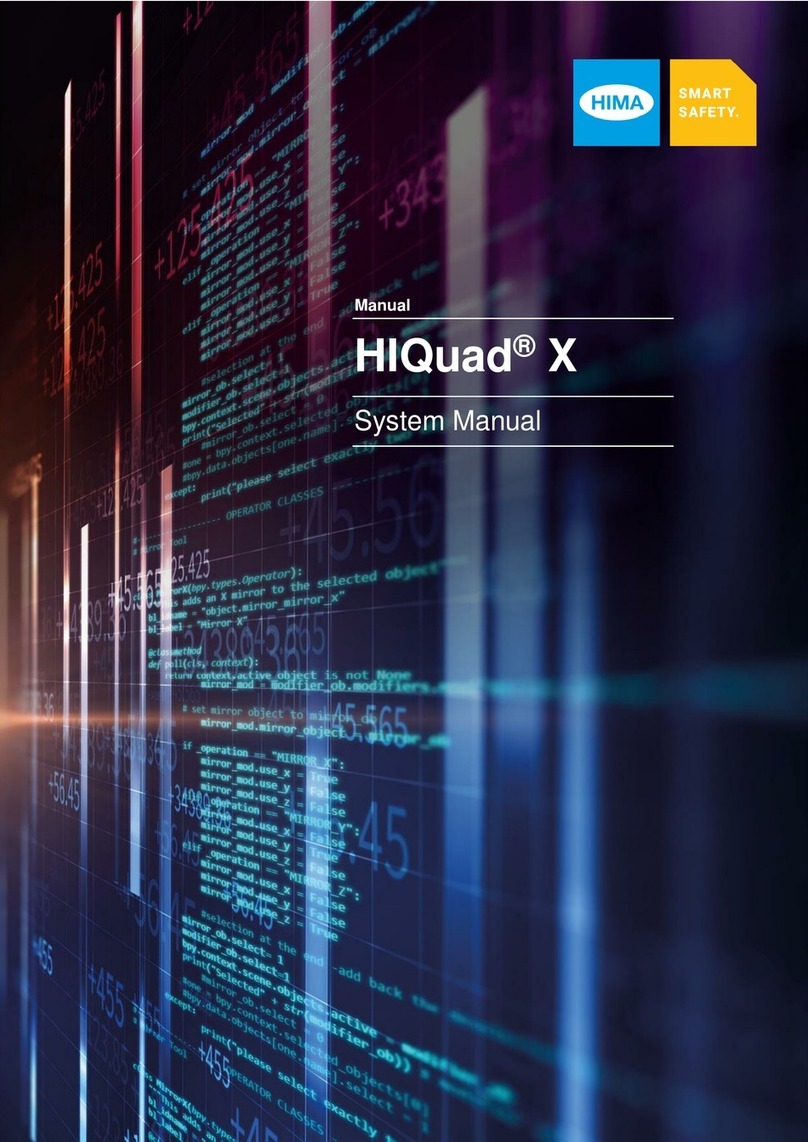 HIMA HIQuad X System manual