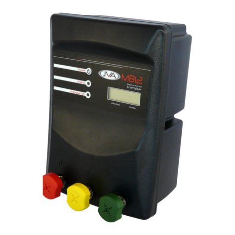 JVA MB8 Installation and user manual