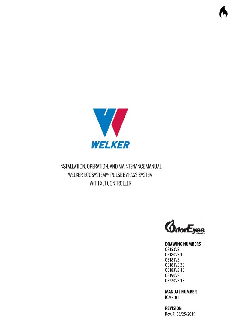 Welker OdorEyes ECOsystem Pulse Bypass System Installation, operation and maintenance manual