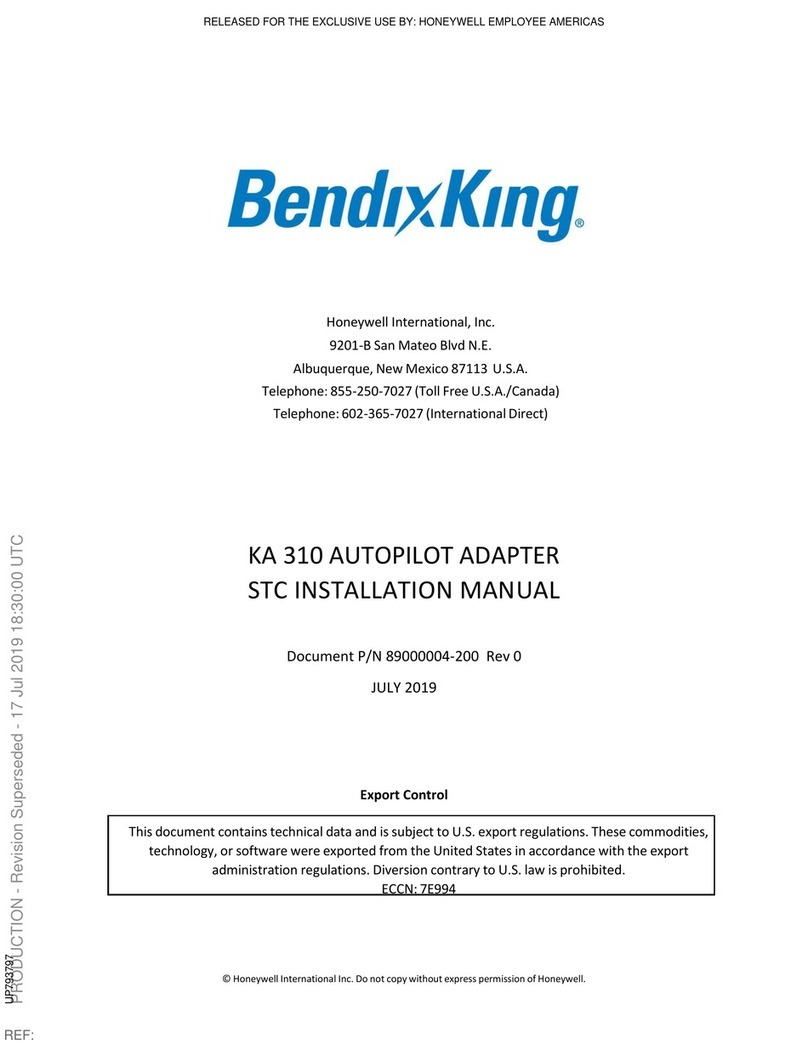 BENDIXKing KA 310 installation manual