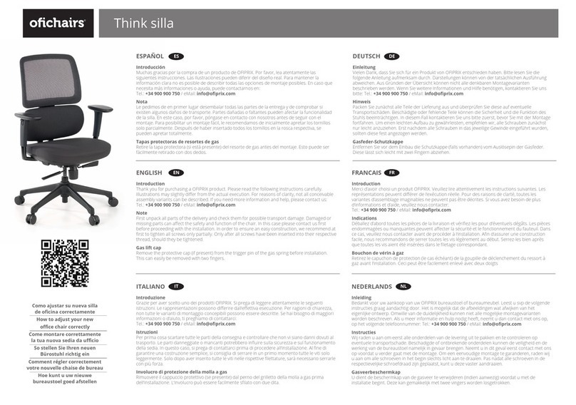 ofichairs Think manual