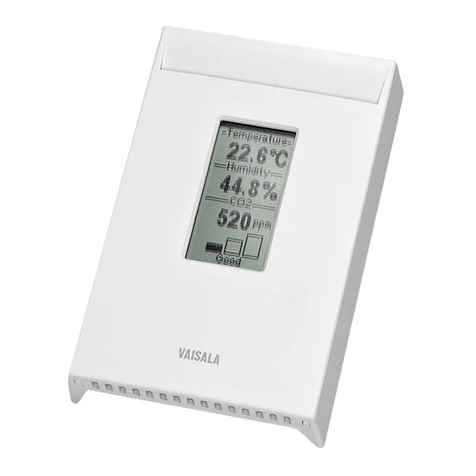 Vaisala CARBOCAP GMW80 Series User manual