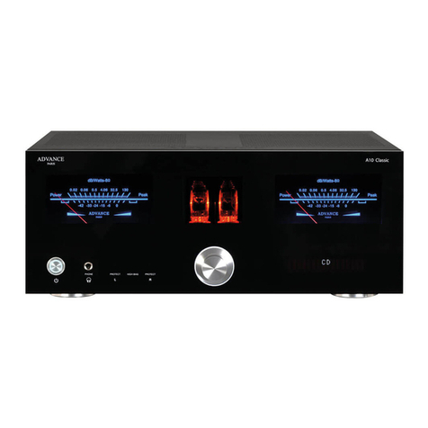 Advance Paris A10 Classic quick start