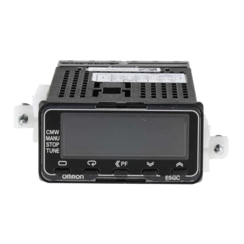 Omron E5GC-600 User manual