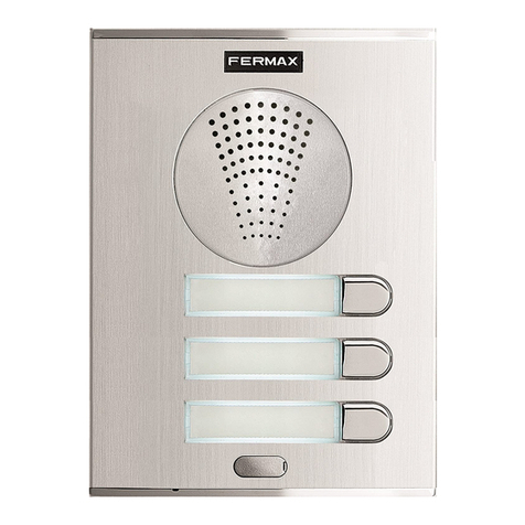 Fermax DUOX PLUS 1W MEMOPHONE User guide