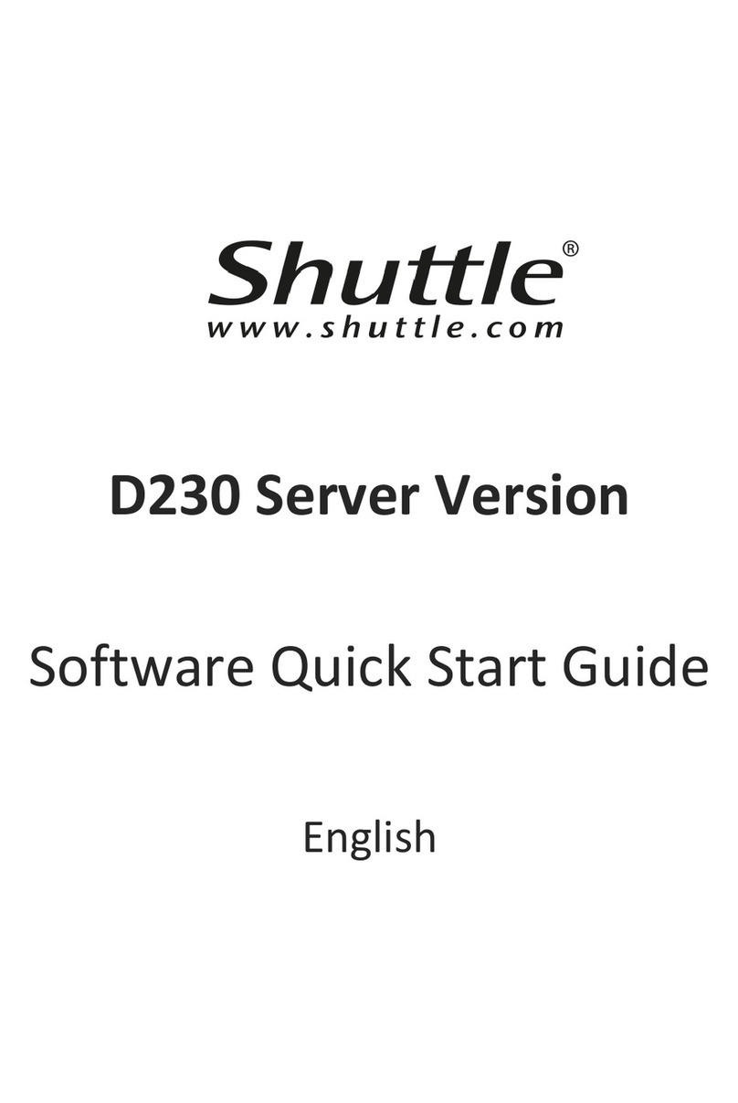 Shuttle D230 User manual