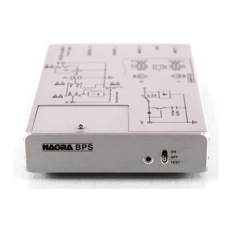 Nagra BPS User manual Nagra BPS User manual