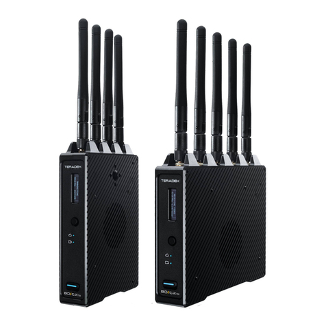 Teradek BOLT 4K 750 RX reference guide