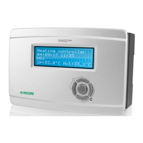 Regin EXIGO TOOL manual