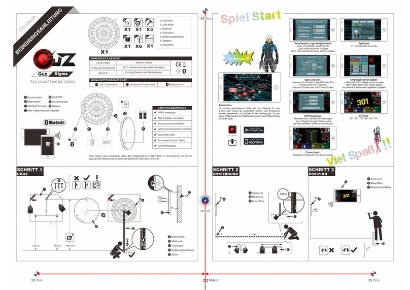 Carromco SMARTNESS Sigma 301 quick guide