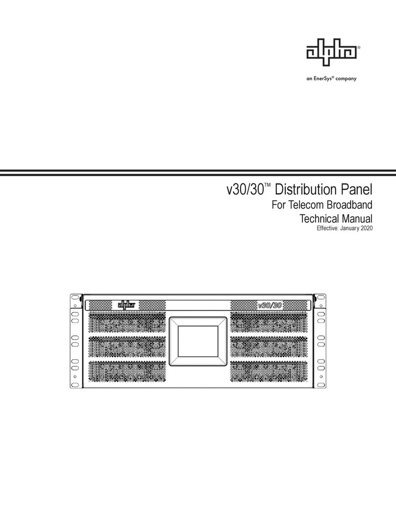 Alpha v30/30 Technical manual