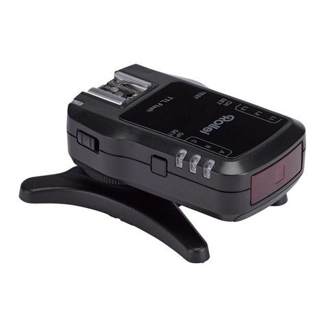 Rollei Wireless Flash Unit Receiver User manual