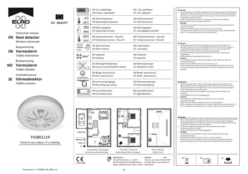 ELRO FH380111R User manual