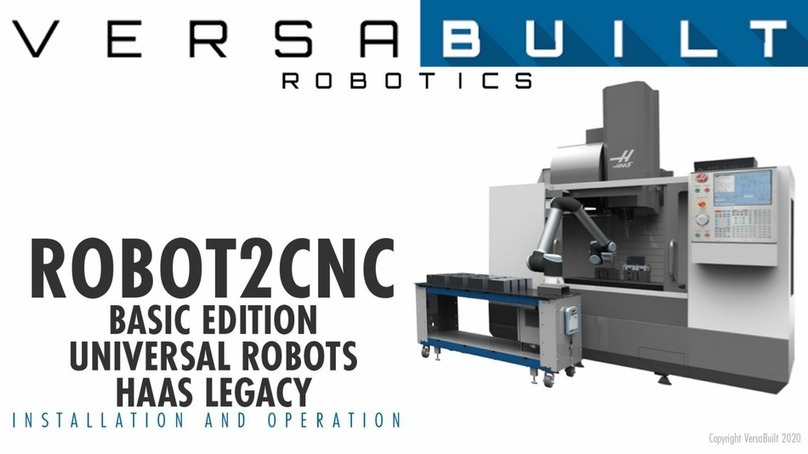VersaBuilt Robot2CNC Installation and operation