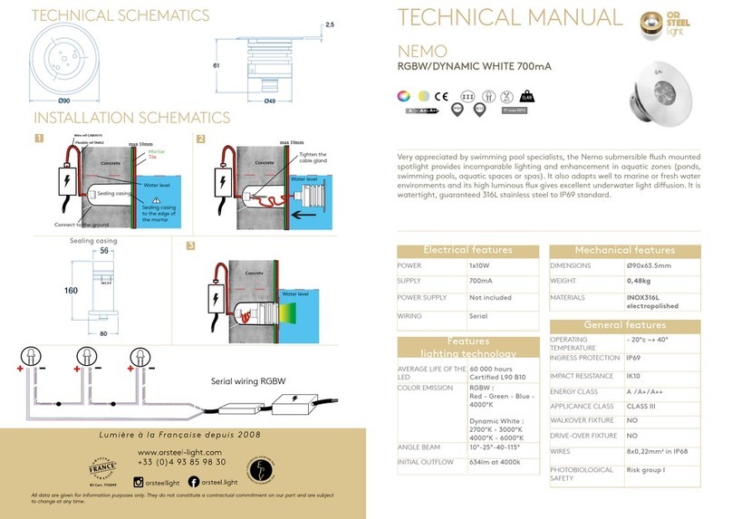 OR STEEL light NEMO Technical manual