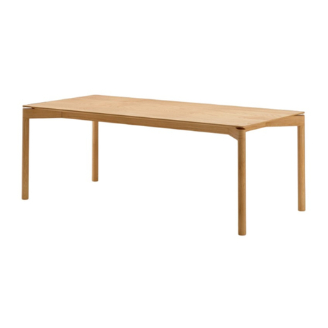 OUT WEDEKIND TABLE User manual
