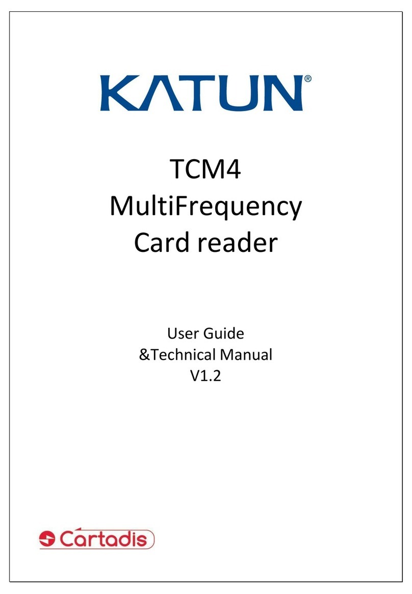 Katun TCM4 User Guide & Technical Manual