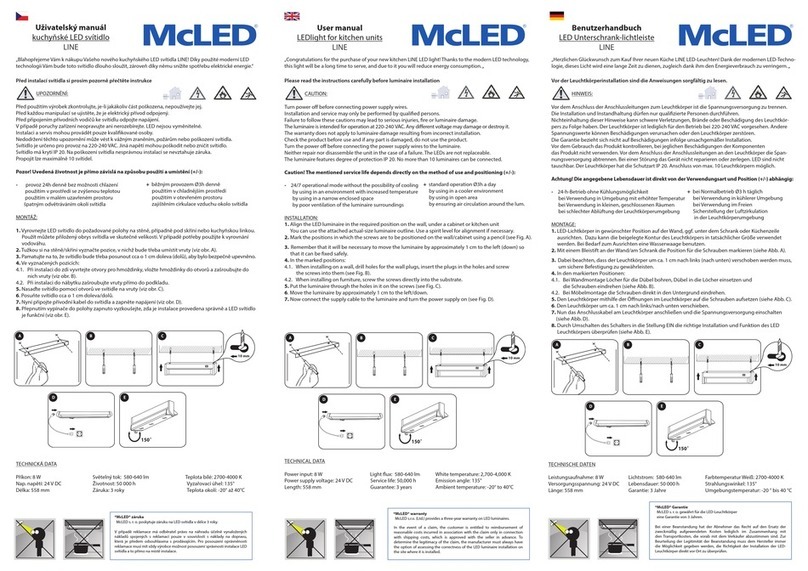 McLED LINE user manual