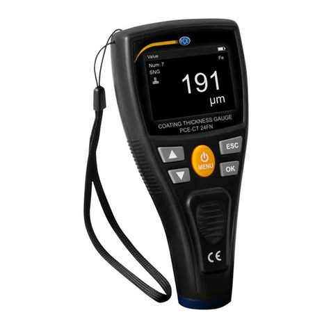 PCE Instruments PCE-CT 24FN User manual