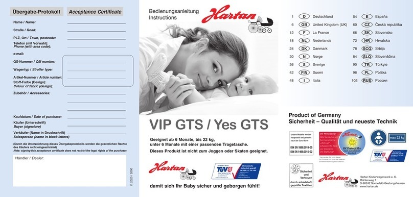 Hartan VIP GTS User manual