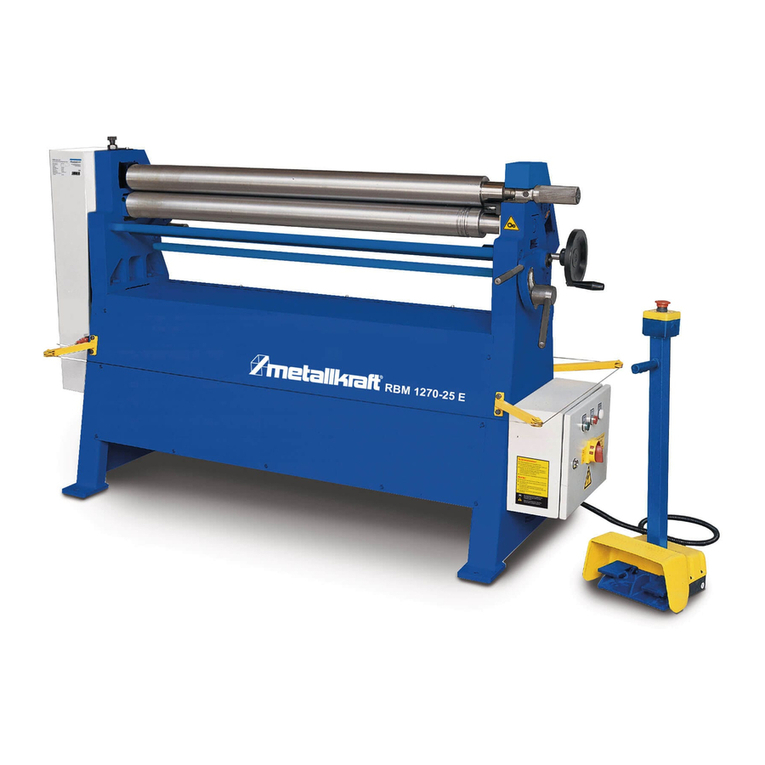 Metallkraft RBM Series instruction manual