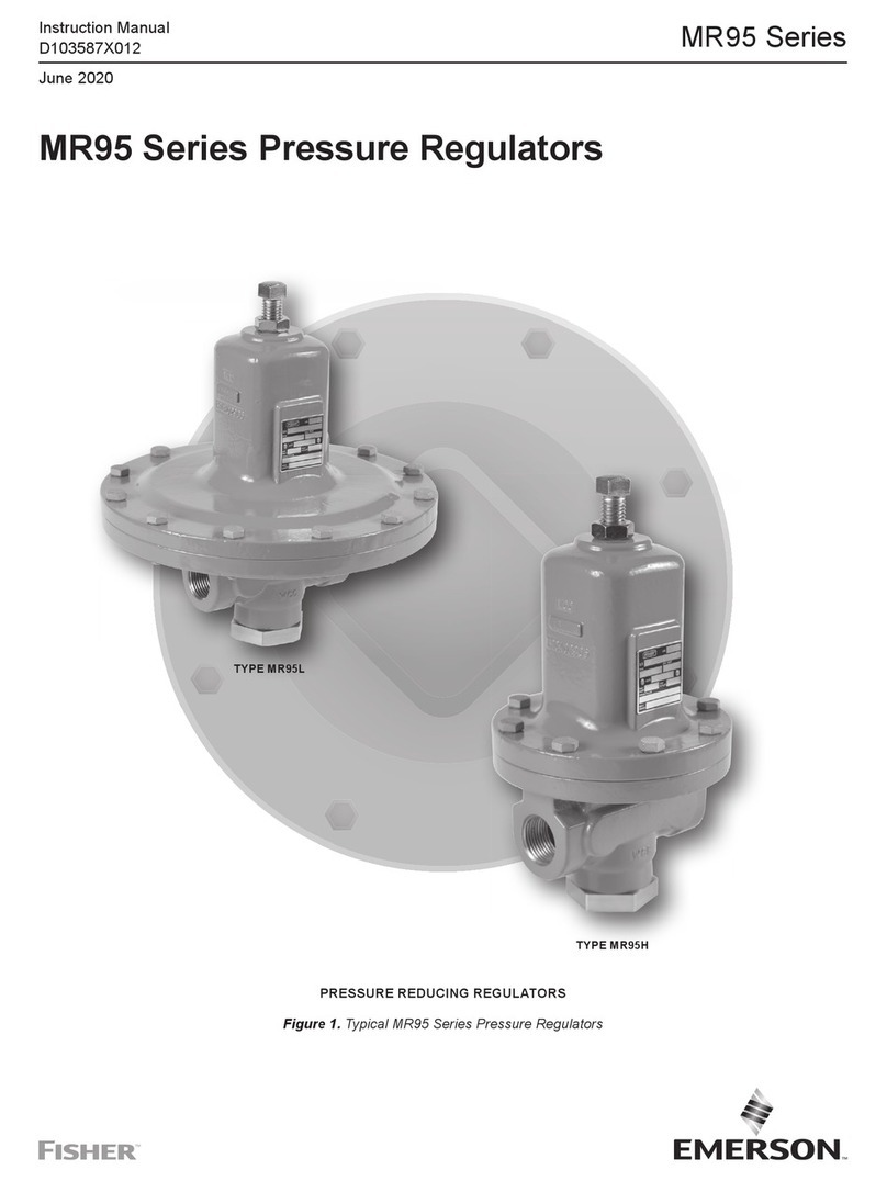 Emerson Fisher MR95 Series User manual