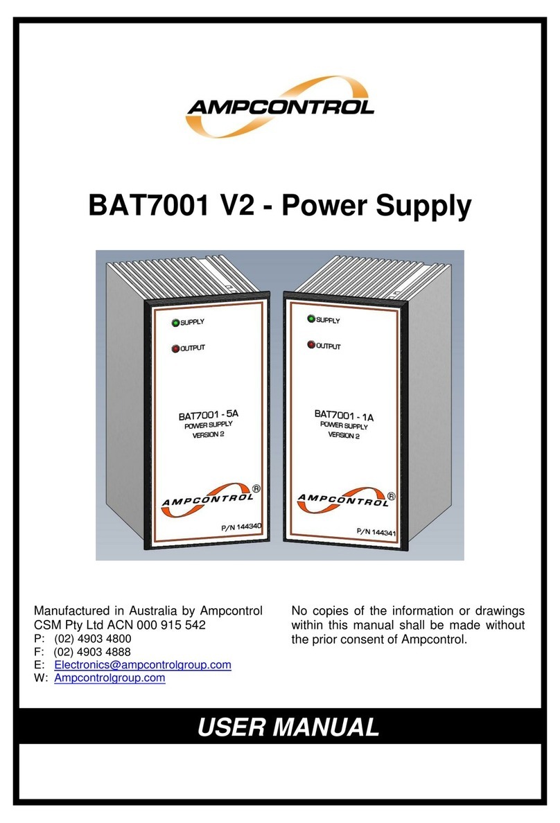 Ampcontrol BAT7001 user manual