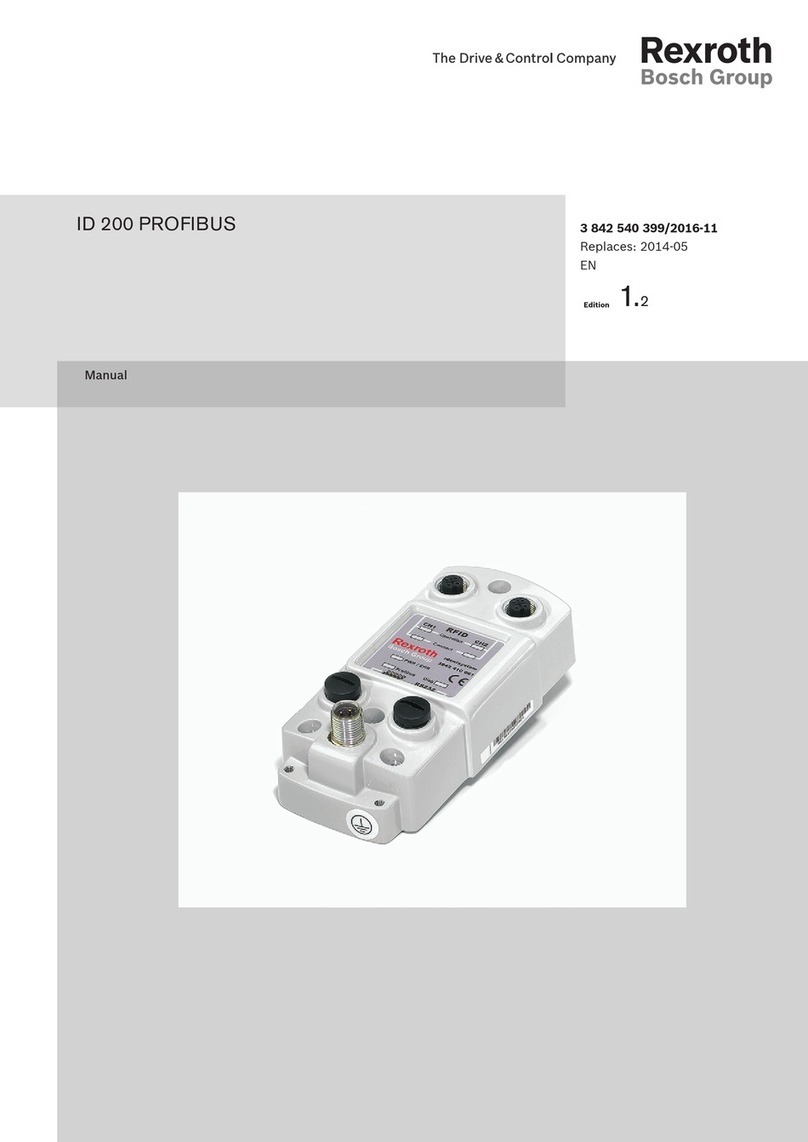 Bosch Rexroth ID 200/C-PDP User manual