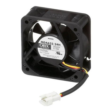 Oriental motor MDA Series User manual