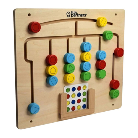 Little Partners DEVELOPMENTAL ACTIVITY BOARD LP4545 User manual Little Partners DEVELOPMENTAL ACTIVITY BOARD LP4545 User manual