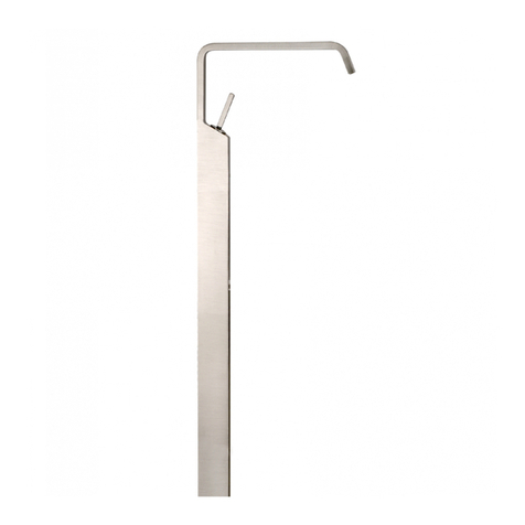 Gessi RETTANGOLO XL 26103 User manual Gessi RETTANGOLO XL 26103 User manual