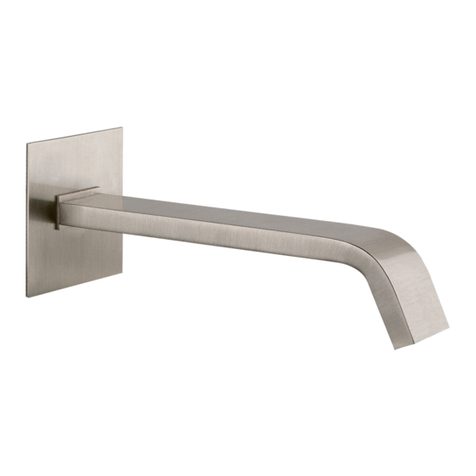 Gessi RETTANGOLO XL 26200 User manual
