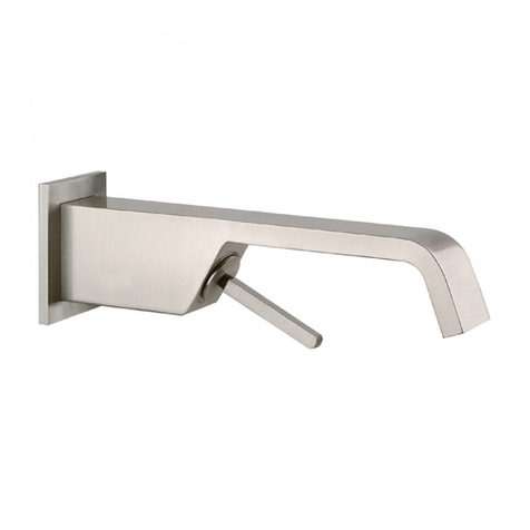 Gessi RETTANGOLO XL 26106 User manual