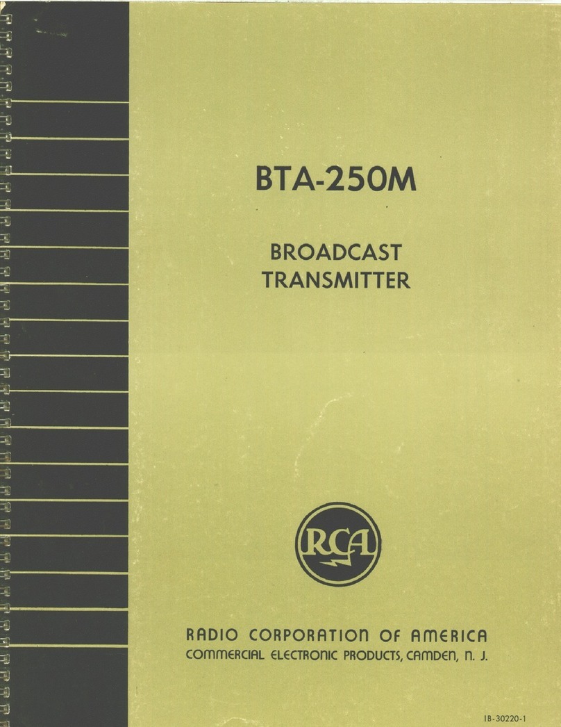 RCA BTA-250M instructions