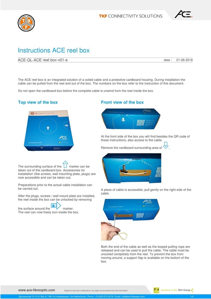 TKF ACE reel box instructions
