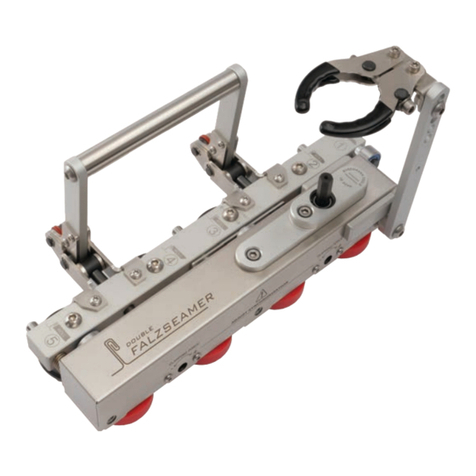 Buschmann tools DOUBLE FALZ SEAMER Quick start quide Buschmann tools DOUBLE FALZ SEAMER Quick start quide