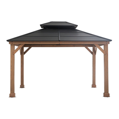 Canvas COLLINGWOOD GAZEBO User manual