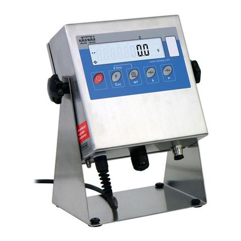 RADWAG PUE C/31H quick start