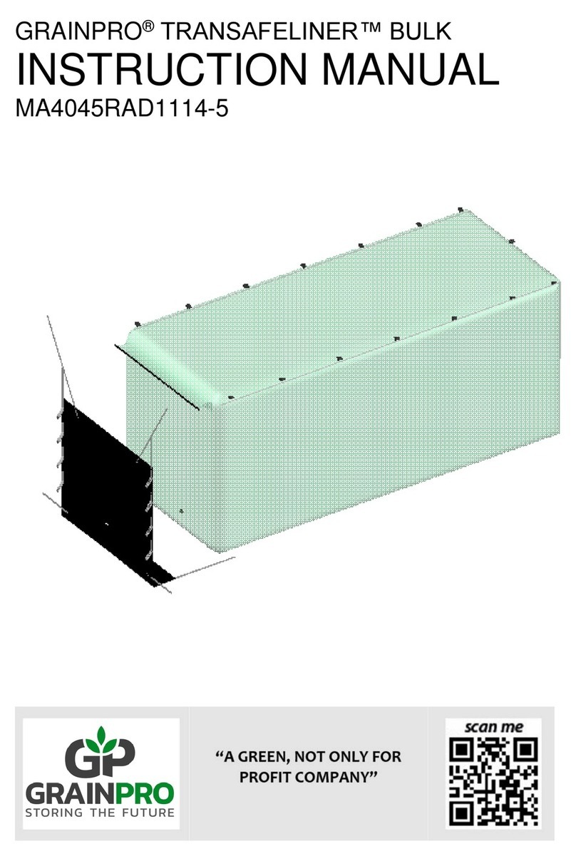 GrainPro TRANSAFELINER instruction manual