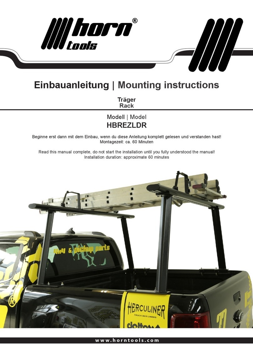 Horn Tools HBREZLDR Mounting instructions