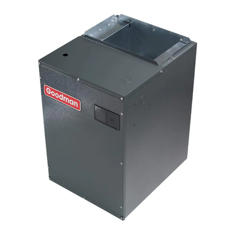 Goodman MBVC 1 Series installation instructions